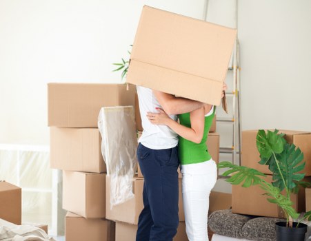 Careful placement of office furnishings during a Mayfair business move
