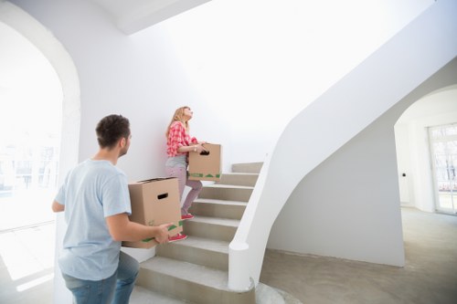 Mayfair apartment move with attention to building access and coordination