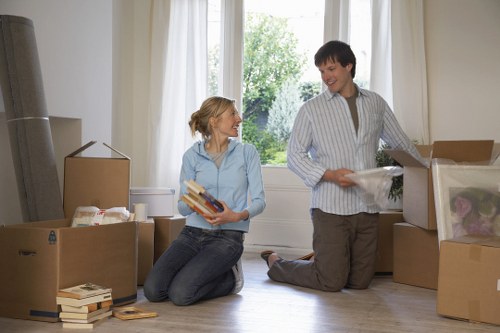Local removals team supporting a Mayfair residence move