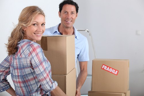 Packing and handling furniture for a Mayfair relocation