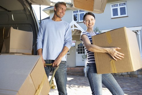 Man with a van handling a central London relocation